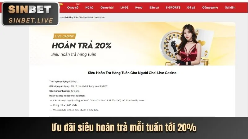 Khuyến mãi đa dạng m888